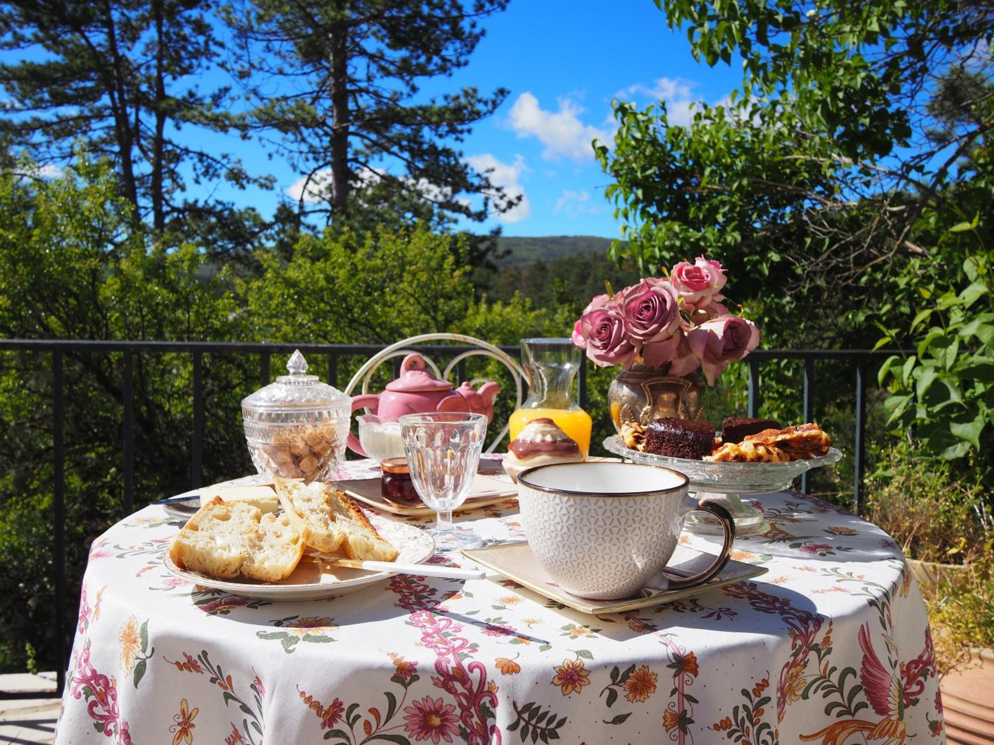 Chambre Familiale Avec Terrasse Aux Portes Du Verdon Daire Trigance Dış mekan fotoğraf