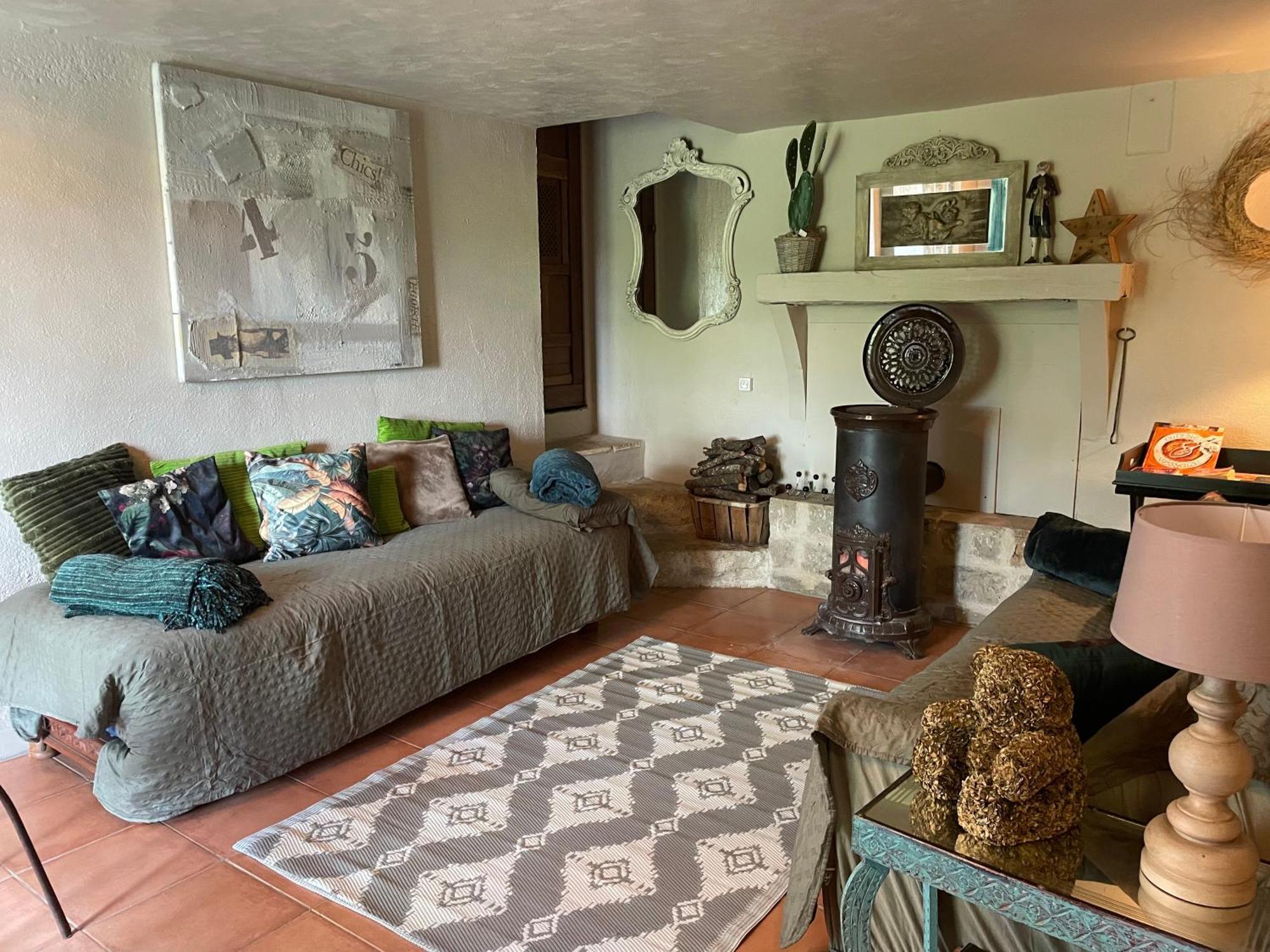Chambre Familiale Avec Terrasse Aux Portes Du Verdon Daire Trigance Dış mekan fotoğraf